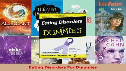 PDF  Eating Disorders For Dummies Download Online