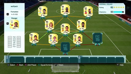 fifa 16 bbva squad builder (budget)