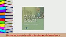 Download  Métodos de evaluación de riesgos laborales 1 Download Online