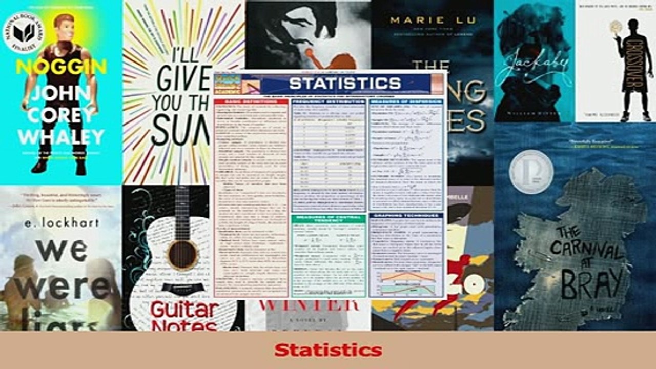 Read  Statistics Ebook Free