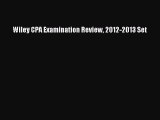 Read Wiley CPA Examination Review 2012-2013 Set Ebook Free