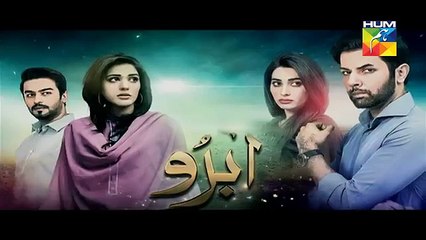 Abro Episode 17 Promo Hum TV Drama 03 Apr 2016