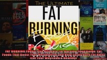 Download  FAT BURNING FOODS The Ultimate Fat Burning Food Guide Eat Foods That Boost Your Full EBook Free