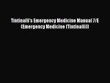 PDF Tintinalli's Emergency Medicine Manual 7/E (Emergency Medicine (Tintinalli))  EBook