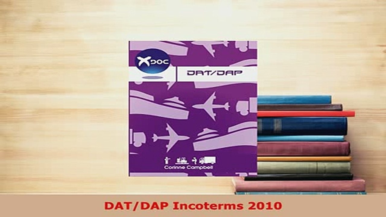PDF  DATDAP Incoterms 2010 PDF Online