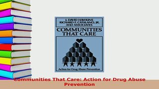 Download  Communities That Care Action for Drug Abuse Prevention PDF Full Ebook