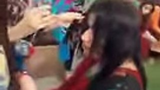 Sanam Baloch Behind the Camera while break in Morning show - YouTube