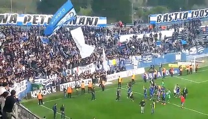 SCB-OM, communion entre joueurs et supporters