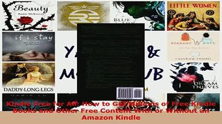 PDF  Kindle Free for All How to Get Millions of Free Kindle Books and Other Free Content With Read Online
