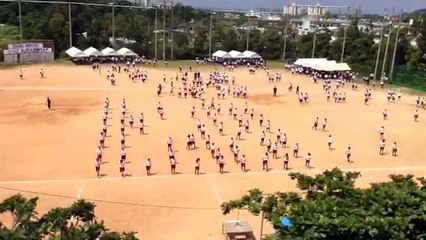 北中城中学校  体育祭 フラッシュモブ