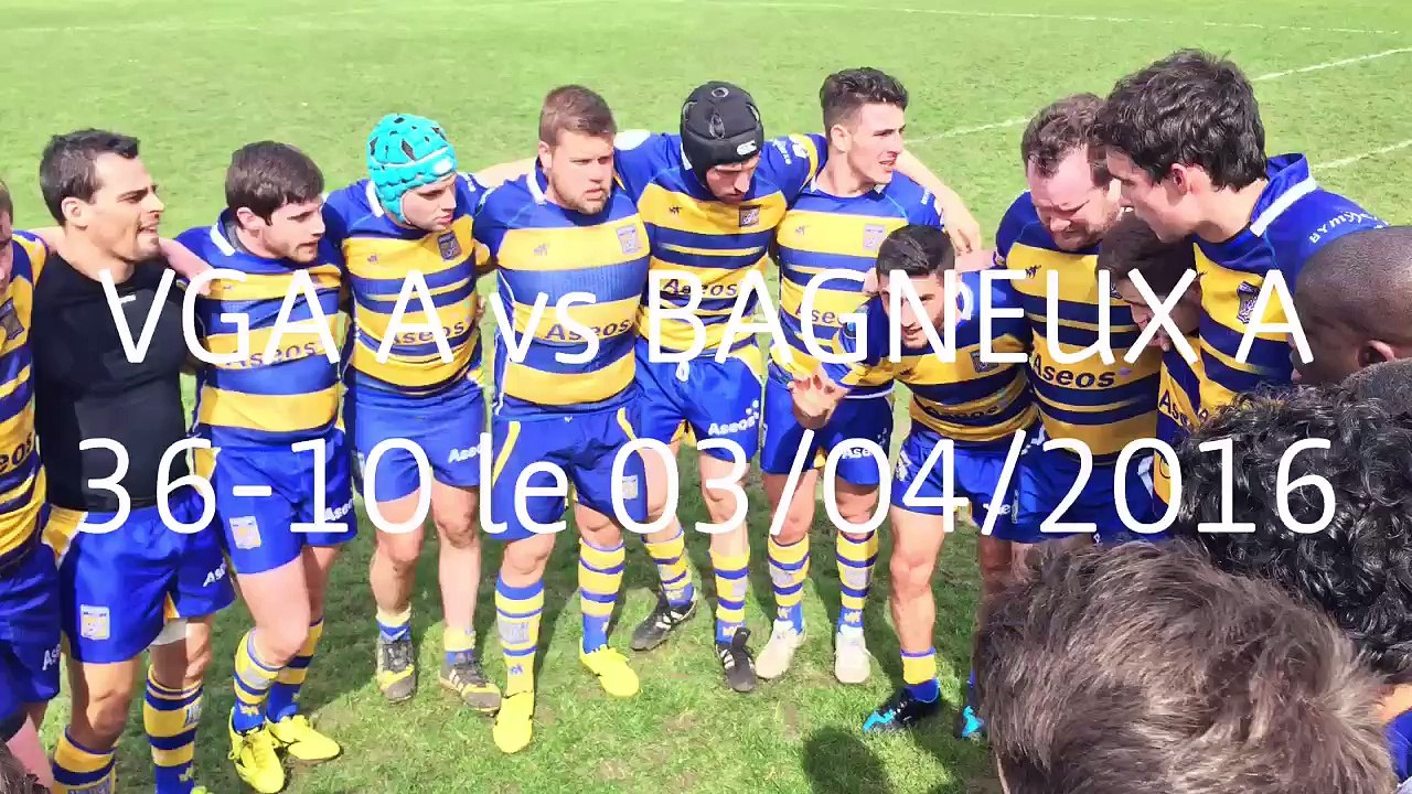 VGA A vs BAGNEUX A 36-10 le 03/04/2016
