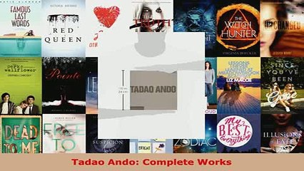 Download  Tadao Ando Complete Works  Read Online