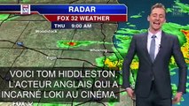 Loki s'improvise présentateur météo... Et accusé évidemment Thor de causer des orages