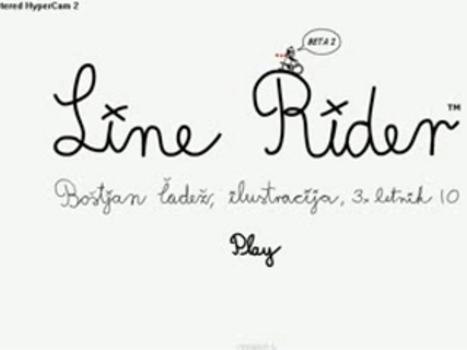 mon premier linerider