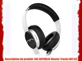 Sol Republic Master Tracks Casque Audio Arceau avec Microphone Bleu