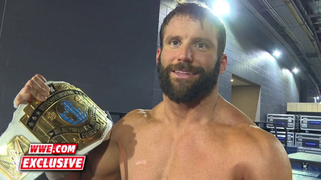 Zack Ryder celebrates his Intercontinental Title victory with Razor Ramon- WrestleMania 32 Exclusive