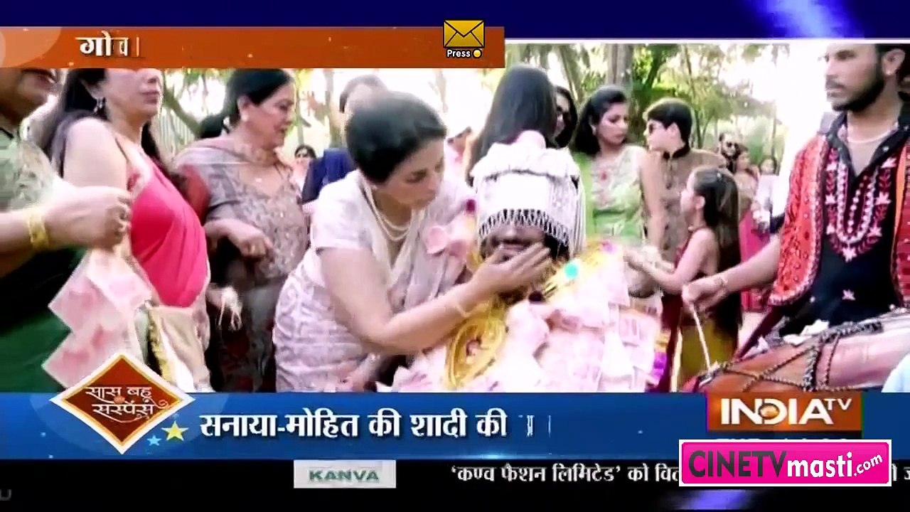 Sarojini 26th January 2016 Sanaya Aur Mohit ki Shaadi ki Andekhi Tasbir Cinetvmasti com