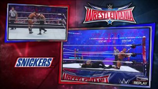 Roman Reigns vs Triple H World Heavy Weight Championship Wrestlemania 2016