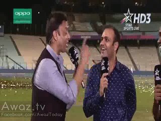 Funny Talk Of Shoaib & Sehwag With DJ Bravo