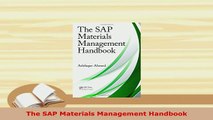 Download  The SAP Materials Management Handbook Ebook