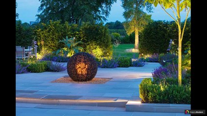 Садовый уличный светильник на солнечных батареях: 50 волшебных изюминок для сада