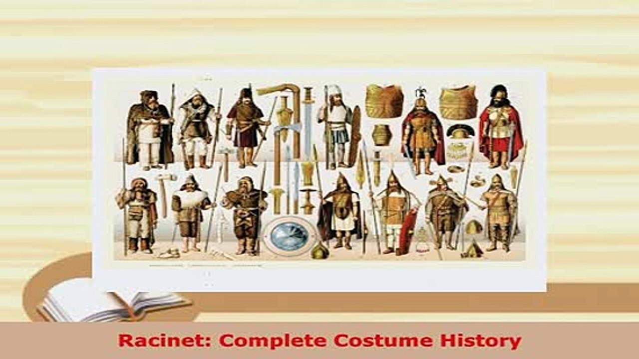 Download  Racinet Complete Costume History Ebook