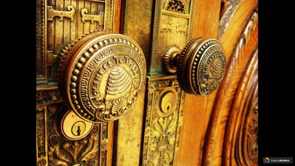 Дверные ручки для входных дверей: 60 изделий