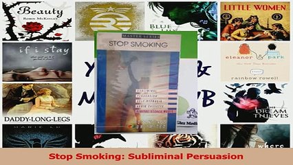 PDF  Stop Smoking Subliminal Persuasion Download Online