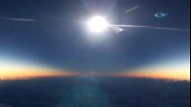 Uçakta Güneş Tutulması Nasıl Görünür