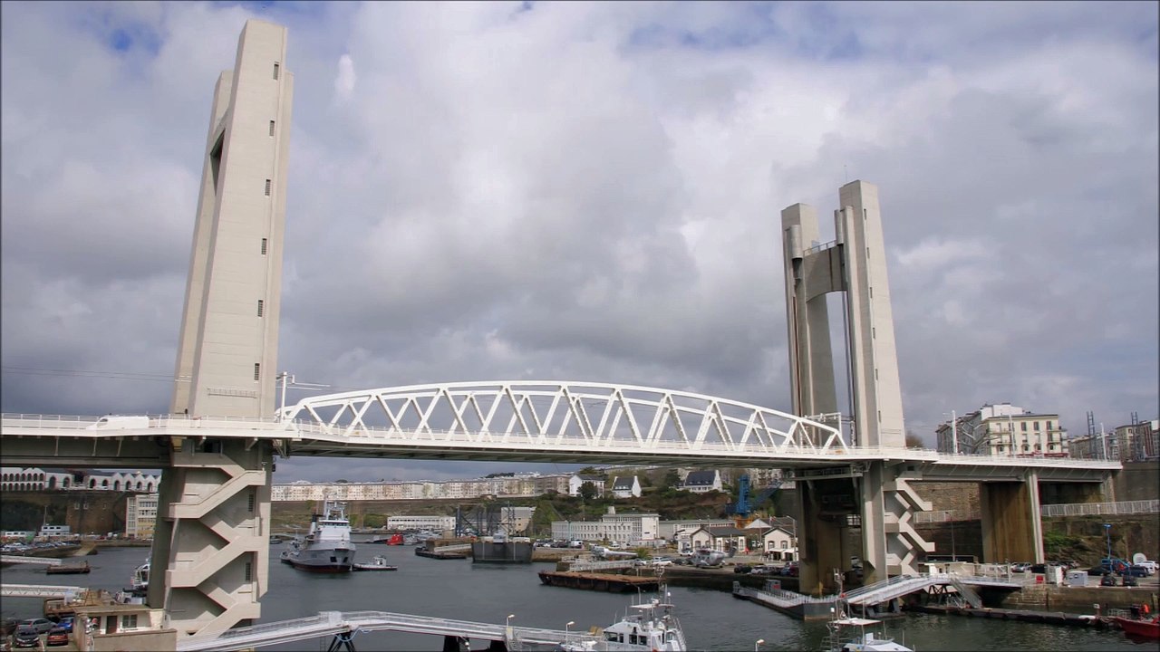 Levé du Pont de Recouvrance le 04/04/2016