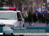 Estadounidenses marchan para exigir una reforma democrática en el país