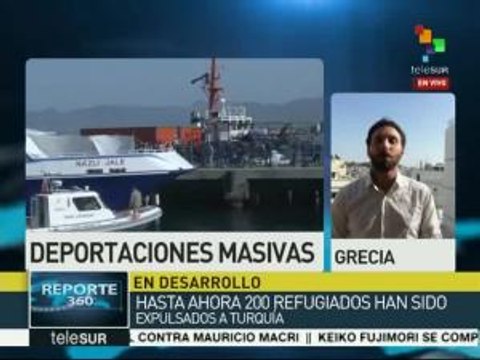 Inician las deportaciones masivas de refugiados de Grecia a Turquía