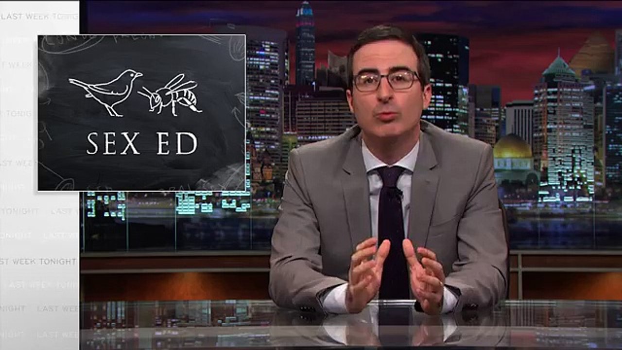 Last Week Tonight with John Oliver Sex Education (HBO) 13