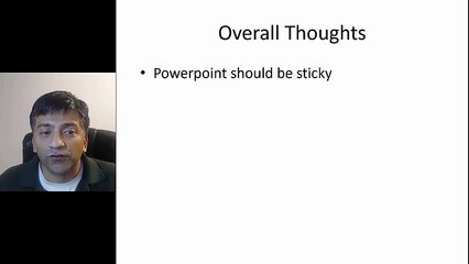 Overall PowerPoint Thoughts - Lesson No 5