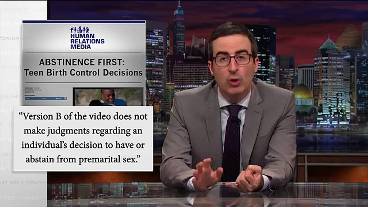 Last Week Tonight with John Oliver Sex Education (HBO) 24