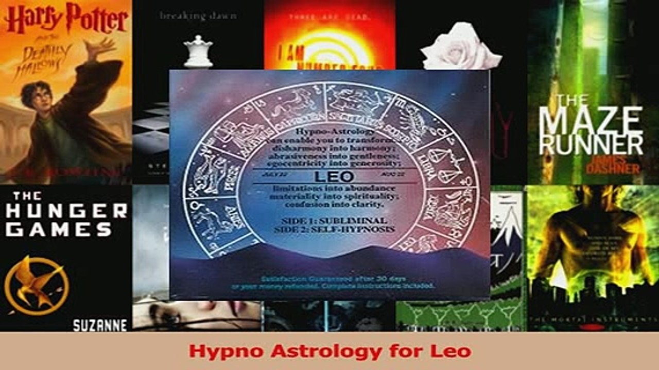 PDF  Hypno Astrology for Leo Download Online