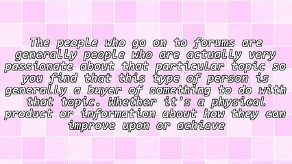 Why You Should Use Forum Marketing