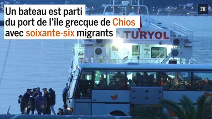 Download Video: La Grèce renvoie les migrants vers la Turquie