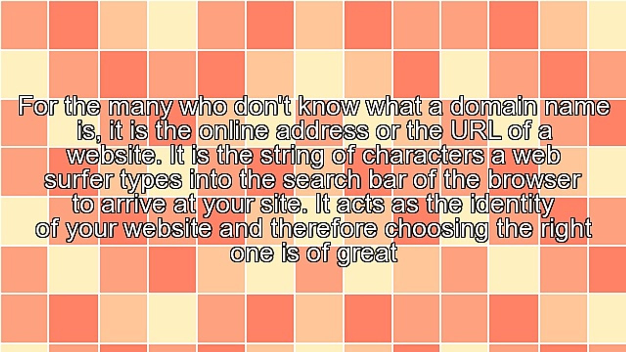 How To Pick A Domain Name - 8 Tips