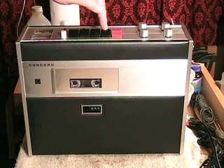 Exploring the SUPER Sonic Concord F-400 Vintage Stereo Cassette Recorder