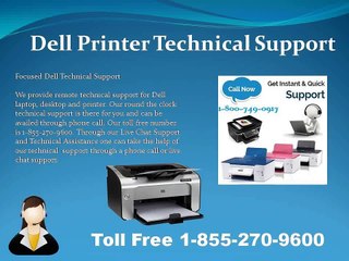 Dell Technical Support Number 1-855-270-9600