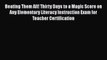 [PDF] Beating Them All! Thirty Days to a Magic Score on Any Elementary Literacy Instruction