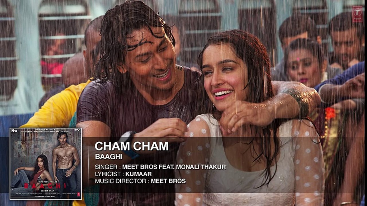 Cham Cham Full Song HD - BAAGHI - Tiger Shroff, Shraddha Kapoor - Meet Bros, Monali Thakur - New Bollywood Songs