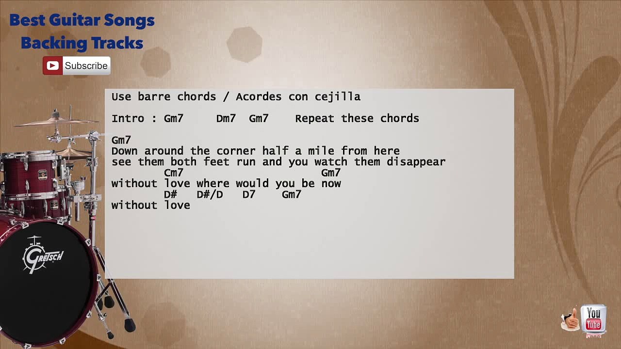 Long Train Runnin' - Doobie Brothers Drums Backing Track