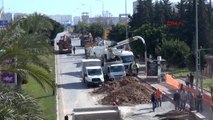 Patlayan Fosseptik Trafiği Kilitledi