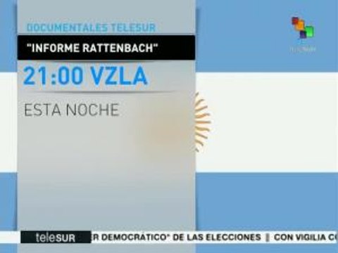 TeleSUR presenta esta noche el documental Informe Rattenbach