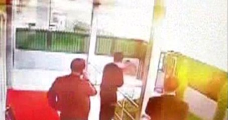 7 Polisin Şehit Olduğu Hain Saldırı Kamerada