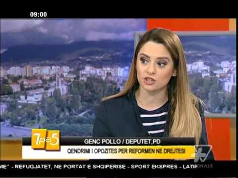 7pa5 - Qendrimi i opozites per reformen ne drejtesi - 4 Prill 2016 - Show - Vizion Plus