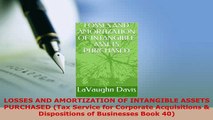 PDF  LOSSES AND AMORTIZATION OF INTANGIBLE ASSETS PURCHASED Tax Service for Corporate PDF Full Ebook
