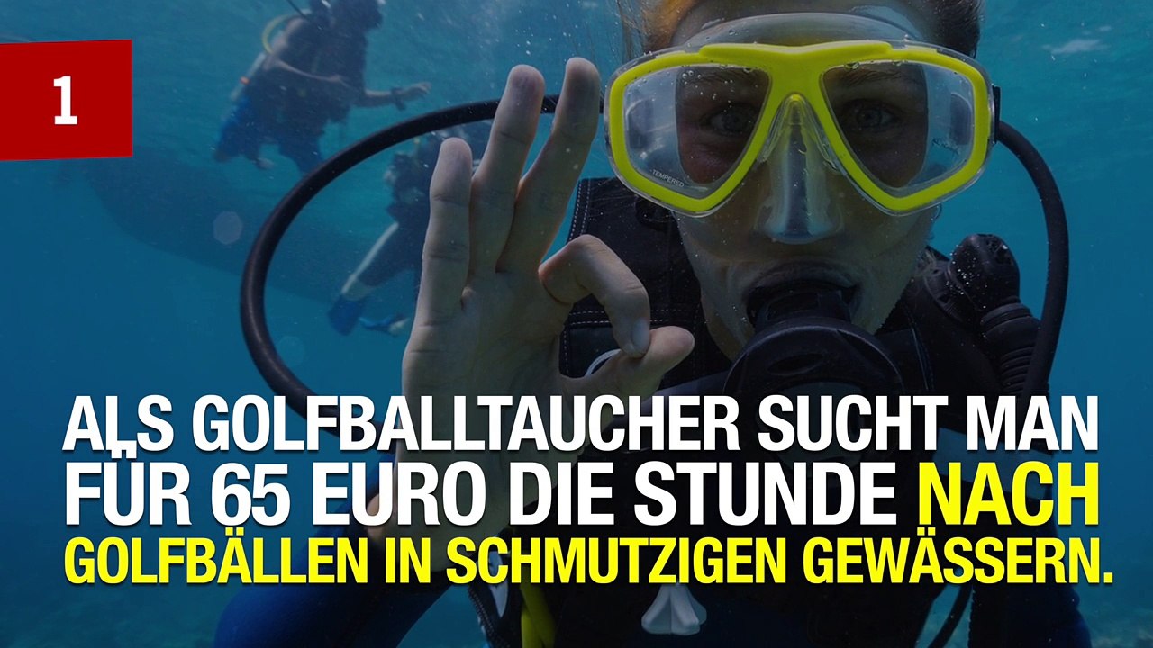 10 UNGEWÖHNLICHE JOBS, DIE GUT BEZAHLT WERDEN